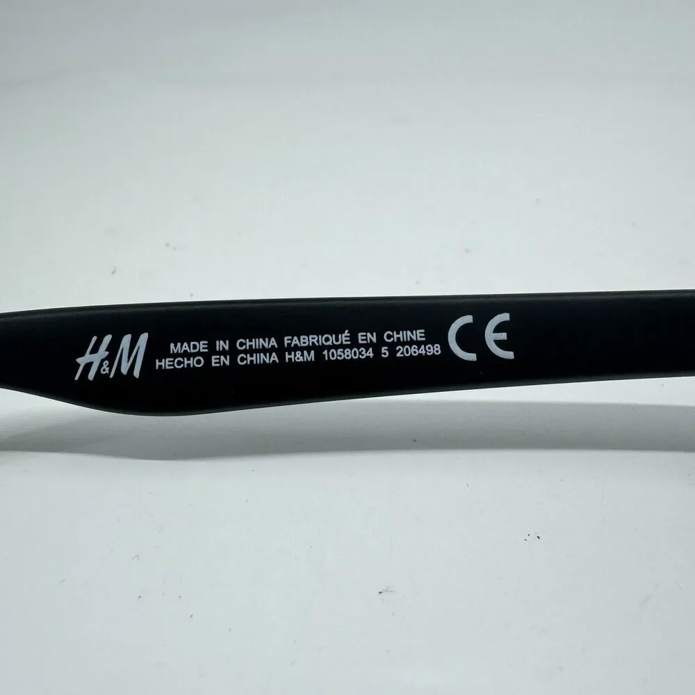 H&M Black Sunglasses 3-7Y Black Mens Purple Lens‎ H11994